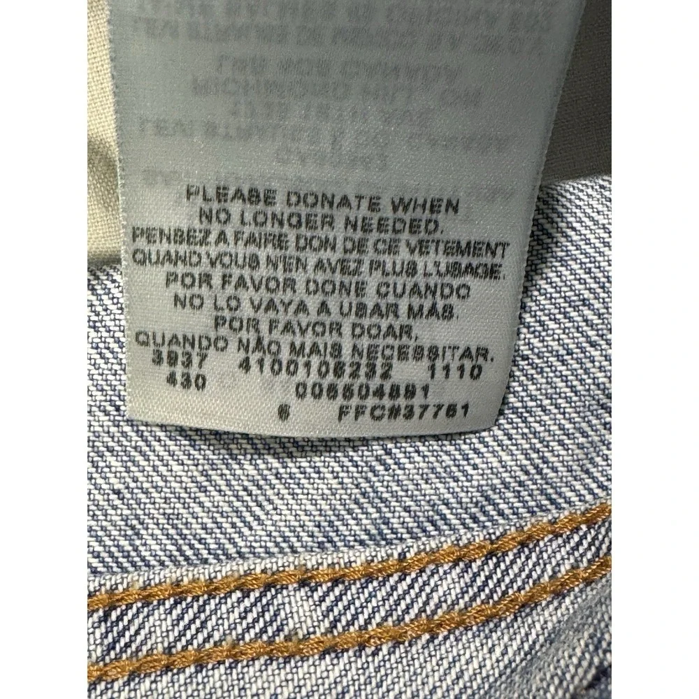 Levis 550 Jeans Men‎ 38x32 Blue Relaxed Fit Straight Denim Y2K NWT